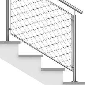 Rampe Escalier Acier Inox