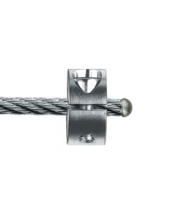 4 Pièces Serre Corde, Duplex Clips, M4 Double Serre-Câbles, Double Serre  Câbles Inox, M4 Serre-Câbles en Acier Inoxydable pour la Fixation d'un  Auvent