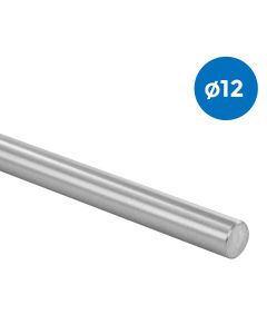 Barre Inox pour Sous-Lisse garde-corps – Ø12 mm Rond Plein
