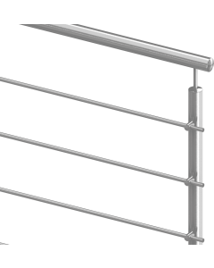 Garde-corps à barreaudage inox sur mesure