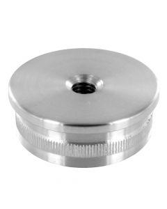 Terminaison Plate Fileté M8 pour Tube inox 304 in104-020