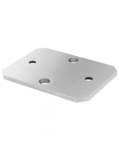 Platine rectangulaire d'ancrage lateral