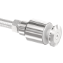 Point fixation verre ø 40mm inox 316 poli miroir