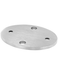 Platine ovale d'ancrage lateral