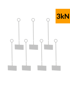Set de Réglage de Verre pour Profil 3kN
