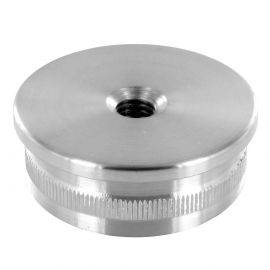 Terminaison Plate Fileté M8 pour Tube inox 304 in104-020