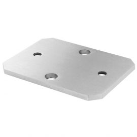 Platine rectangulaire d'ancrage lateral