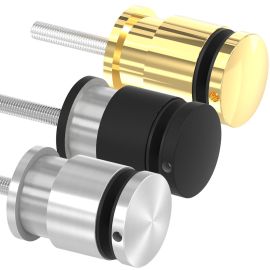 POINT FIXATION INOX VERRE A ENTRETOISE REGLABLE