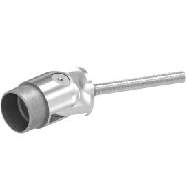 Fixation murale orientable pour tube inox