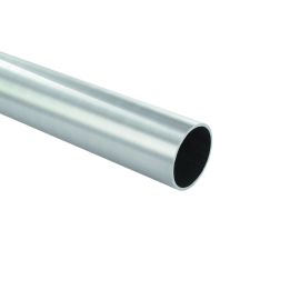 Tube Inox Rond 42,4x2mm L=3m Brossé /Poli Miroir