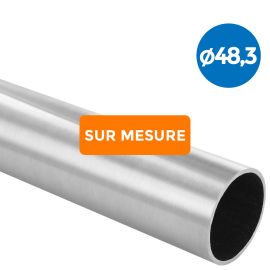 Tube Inox 48,3x2mm Sur Mesure