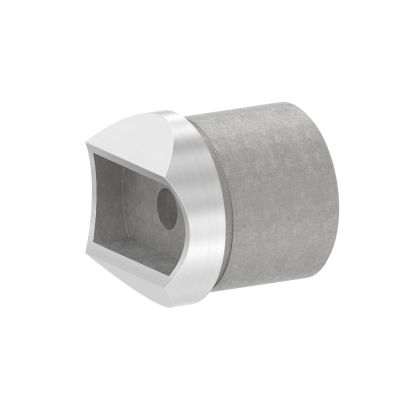 Adaptateur De Tuyau En Acier Inoxydable - Type Mittelbohrung Abgekantet - Différentes Tailles - Neuf, Fabriqué En Allemagne