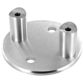 Platine d'ancrage lateral pour poteau