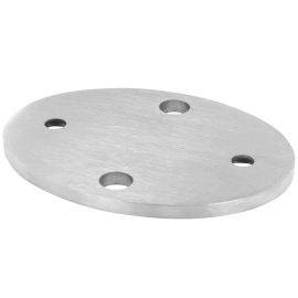 Platine ovale d'ancrage lateral