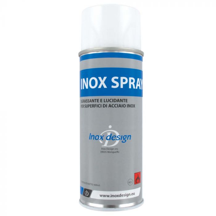 Spray nettoyant pour les surfaces en inox