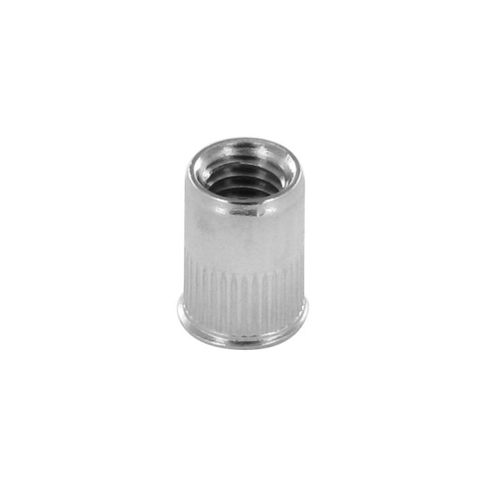 100 écrous à sertir crantés inox A2 TF, D. M8 x 19 mm - ENK0845