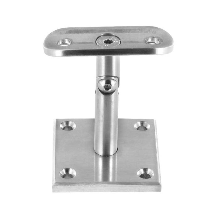 4 Supports Main Courante Acier Inoxydable - Fixation Rampe Escalier