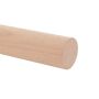 MAIN-COURANTE HÊTRE 3M EN BOIS BRUT