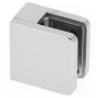 Pince à verre M034L-000, Inox 316 poli miroir, fixation sur plat