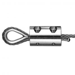 Câble inox pour garde corps - accessoire câble inox - sertissage et tendeur  de câble
