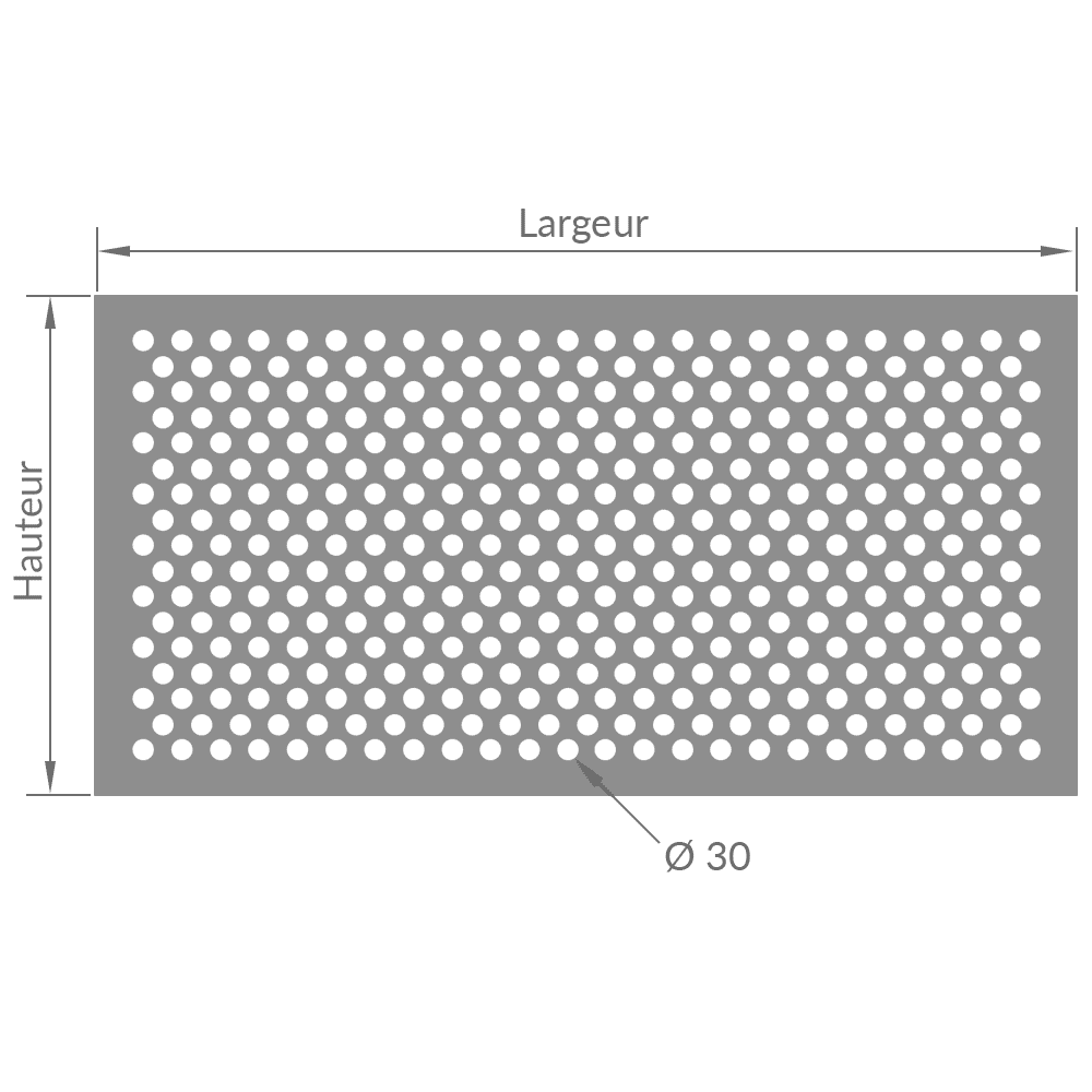 Plaque / Tôle d'inox brossée au détail/sur mesure.