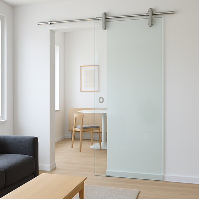 Accessoires pour porte coulissante en verre : comment bien les choisir ? 