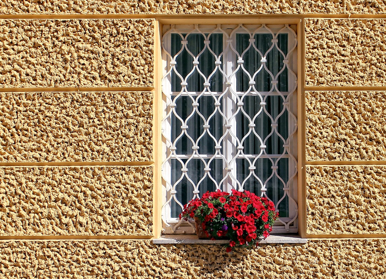 Grille de fenêtre sur mesure  défense, protection, sécurité fenêtre