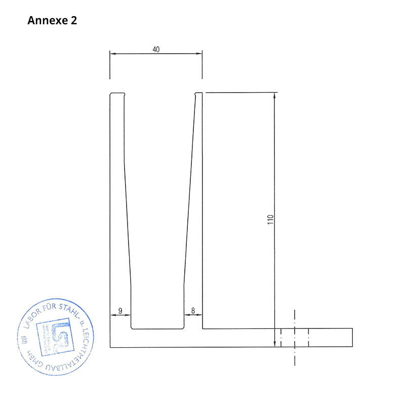 Test profil de sol garde corps annexe 2