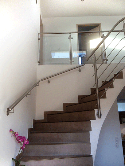 Trouvez votre rampe escalier sur mesure