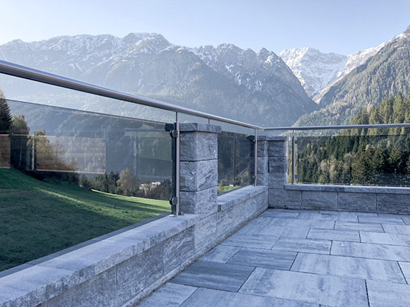 garde-corps terrasse en verre