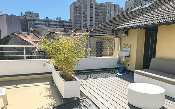 garde corps pour toit terrasse