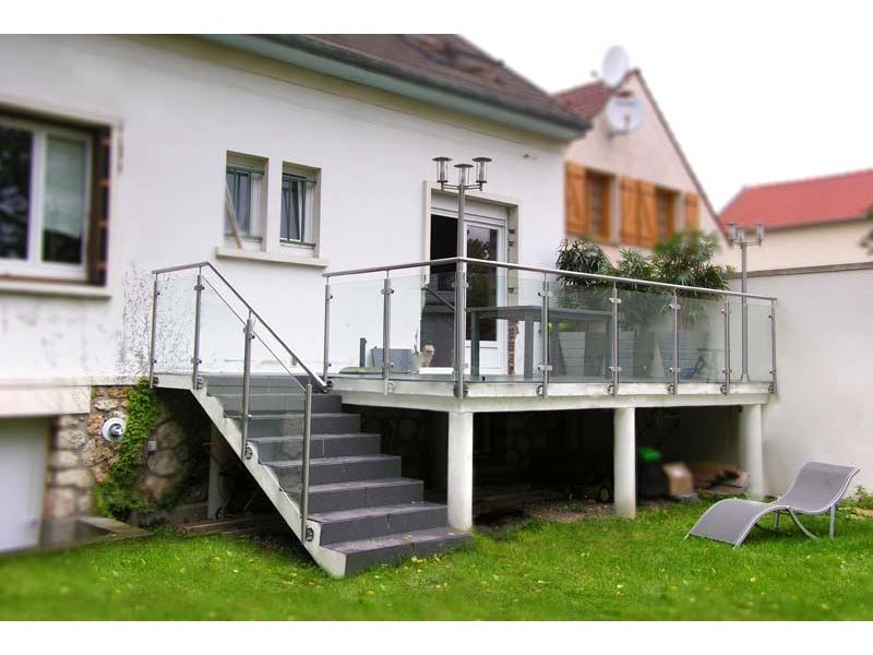rambarde terrasse maison individuelle