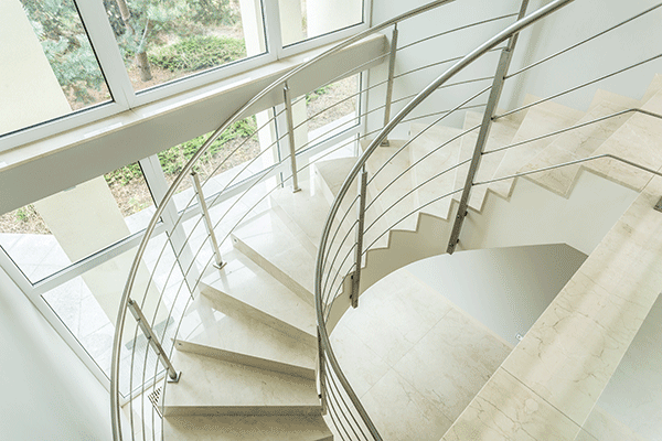 emmarchement escalier tournant