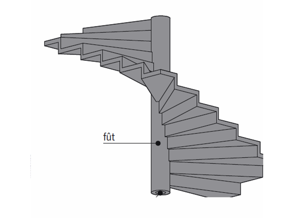 fût escalier