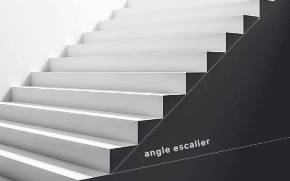 angle escalier