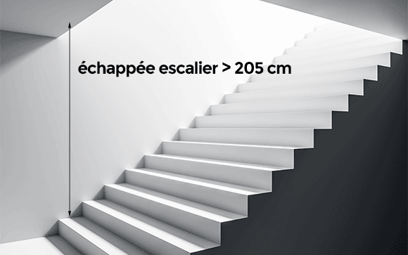 ECHAPPEE ESCALIER