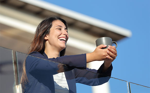 garde-corps en verre pour balcon exterieur