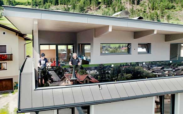 garde-corps verre terrasse extérieure inoxdesign